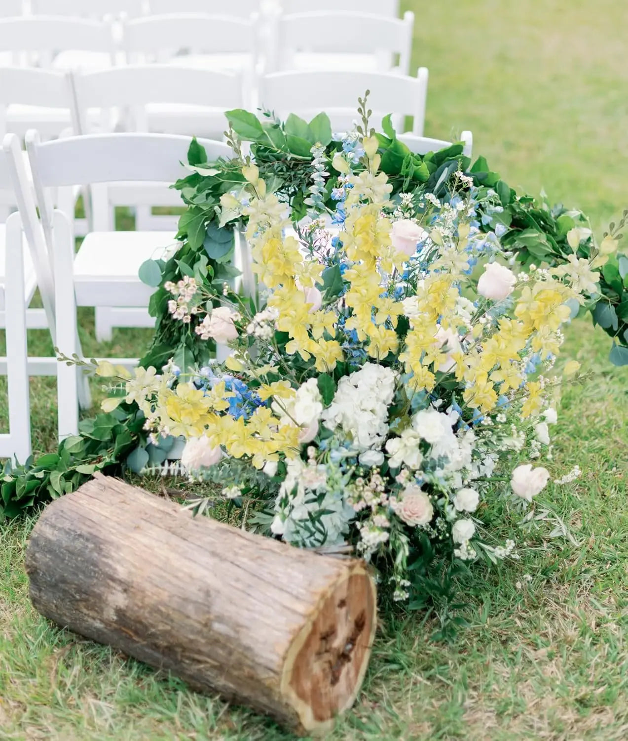 YeeNanee 6pcs Blue Delphinium Artificial Flowers Long Stem Larkspur for Wedding Centerpieces Floral Arrangements Home Vase Decor