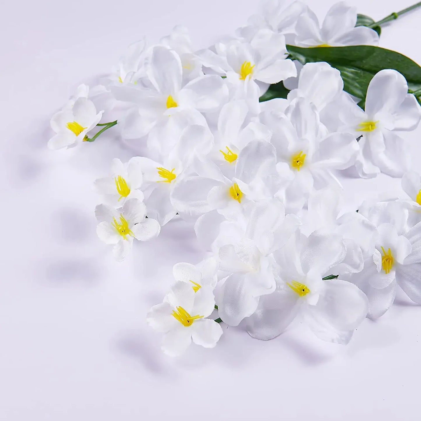 10pcs Artificial Orchids Flowers Blue Long Stems in Bulk for Wedding Home