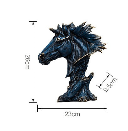 Resin Horse Ornaments Creative Small Ornaments Crafts Ornaments Home Gifts