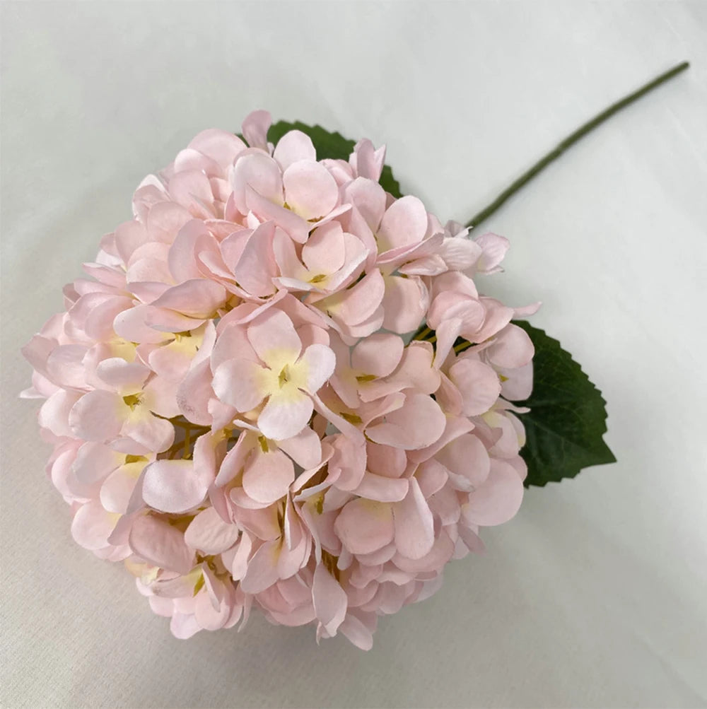 58cm Beautiful Silk Artificial Flowers Hydrangea bouquet for Home Party Wedding living room   decoration accessories