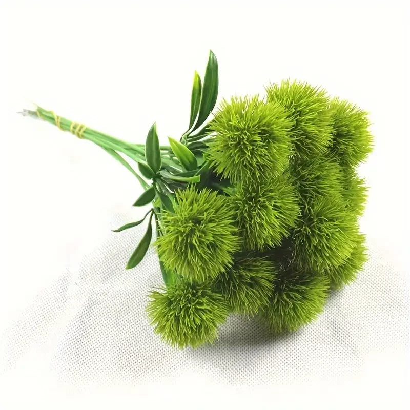 10Pcs Dandelion Artificial Flowers Fake Dandelions Bouquet Boho Home Vase Room Garden Decoration Simulation Plants Wedding Decor