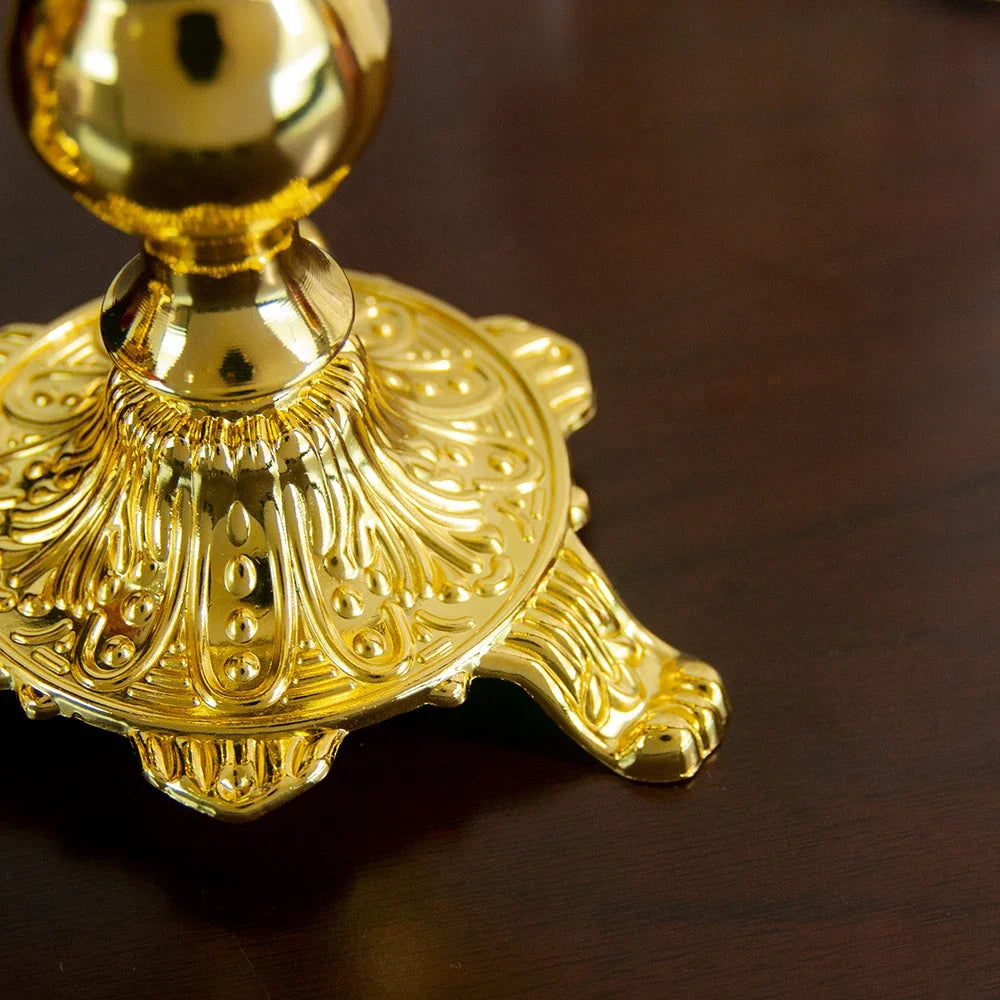 Religious Ritual Supplies Orthodox Church Candlestick for Candle and Oil Burning