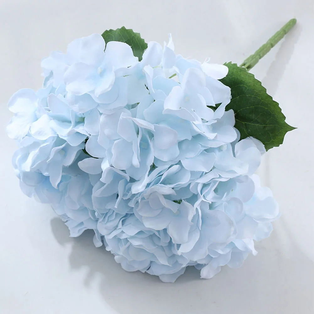 58cm Beautiful Silk Artificial Flowers Hydrangea bouquet for Home Party Wedding living room   decoration accessories
