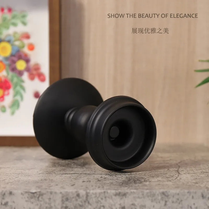 1Piece or 1Set Wood Candlestick Tabletop Retro White Candle Holder Home Decoration Wooden Candles Rack Nostalgic Photography