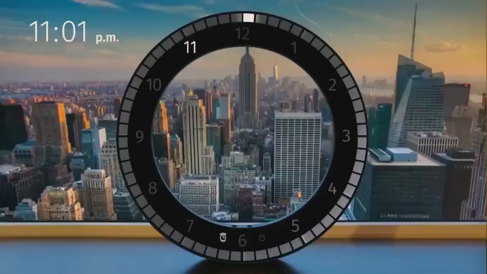 LED Digital Wall Clock Dual-Use